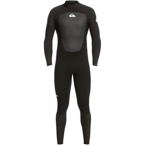 Quiksilver Prologue BZ GBS Zwempak voor heren, met ritssluiting op de rug, zwart, maat L