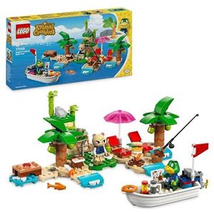LEGO Animal Crossing Admiral Maritieme Excursie, creatief bouwspeelgoed voor kinderen, 2 minifiguren uit het videospel, inclusief wiskunde, verjaardagscadeau voor meisjes en jongens vanaf 6 jaar,