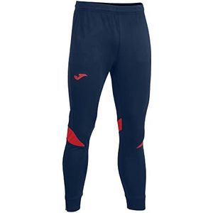 Joma Lange Championat broek, marineblauw, rood, 102057.336.L