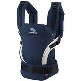 manduca FIRST Babydrager > < Ergonomische en fysiologische babydrager, rugverlenging en stoelverkleiner, biologisch katoen, voor baby's en kinderen (3,5-20 kg) (HempCotton Navy)