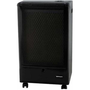 Orbegozo H-55 Catalytische butaangaspan, drievoudig veiligheidssysteem, 3000 W, 1 liter, 44 decibel, 18/8 roestvrij staal, zwart