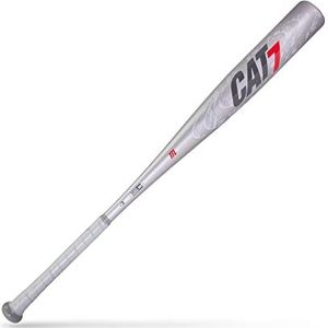 Marucci Batte de baseball CAT7 Silver -3 BBCOR, canon de 7,3 cm, 78,7 cm / 800 g