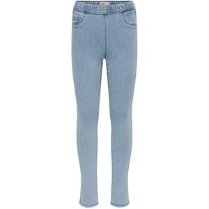 ONLY KonRain Meisjes Sport Jeans Leggings, lichtblauw, 146, jeans licht