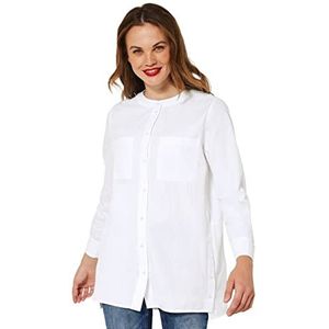 Street One dames blouse lang, Wit