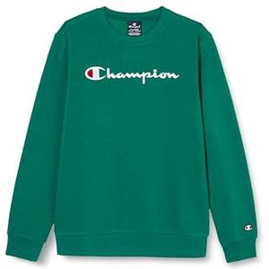 Champion Legacy American Classics B Ultralight Powerblend Fleece Crewneck Sweatshirt voor kinderen en jongeren, Avt groen
