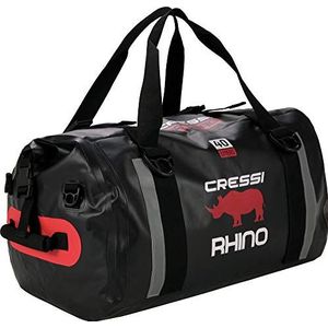 Cressi Rhino Dry Bag, zwart rood, 40 liter