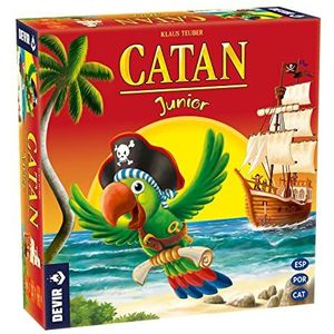 Bordspel Catan Junior (Es) - Ideaal voor kinderen vanaf 6 jaar - 2-4 spelers - Spaanstalig