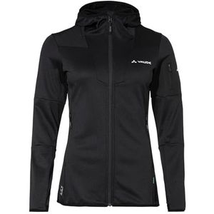 VAUDE Dames Fleecejack Monviso II, zwart.