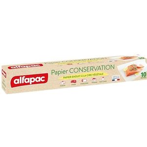 ALFAPAC - Conserveerpapier met plantaardige was – gemaakt in Frankrijk