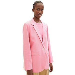 TOM TAILOR Denim Blazer pour femme, 31685 - Rose frais, L