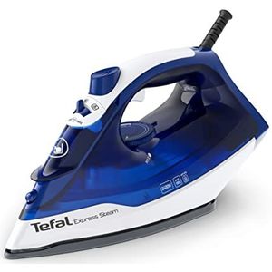 Tefal FV2838E0 Strijkijzer Droog & Stoom Strijken - Strijkijzer - Blauw - Wit