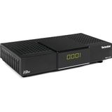 TechniSat HD-C 233 HD-ontvanger voor digitale kabeltelevisie (HDTV, DVB-C, HDMI, SCART, USB 2.0, RF in, EPG, afstandsbediening) zwart