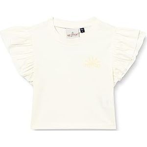 Retour denim de luxe T-shirt Paisley pour fille, Blanc optique., 12-14 ans