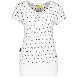 alife & kickin Cocoak T-shirt voor dames, Wit