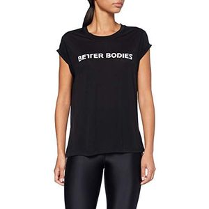 Better Bodies Astoria T-shirt voor dames, zwart.