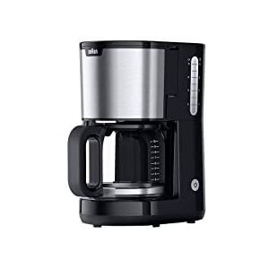 Braun Koffiezetapparaat KF 1500 BK 10 kopjes - Filterkoffiezetapparaat - Zwart