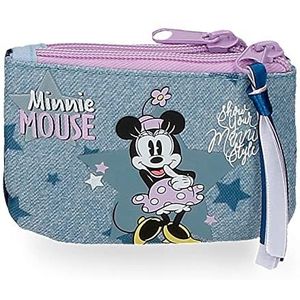 Disney Minnie Style, blauw, Monedero, portemonnee, Blauw, Portemonnee