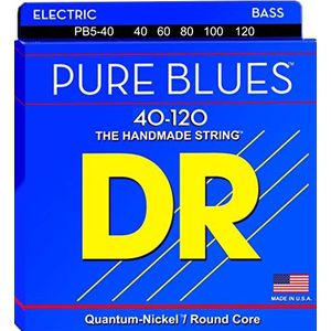 DR Strings Pure Blues PB5-40 snaren voor basgitaar