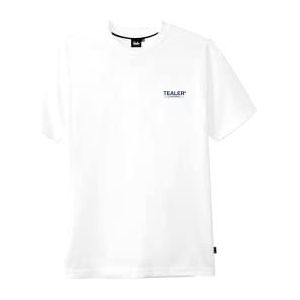 Tealer T-shirt unisex, Wit.