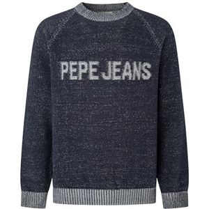 Pepe Jeans Jas met mao-kraag en lange mouwen voor heren, Blauw (Dulwich).