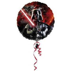 Amscan Amscan 2568501 - Disney-ballon Star Wars Darth Vader, 45 x 45 cm