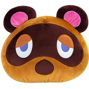 Club Mocchi Mocchi TOMY Tom Nook Mega Knuffel 40 cm uit het Nintendo Animal Crossing Universum. Superzacht en ideaal voor verzamelaars, meisjes en jongens vanaf 3 jaar. T12733