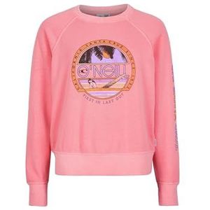 O'NEILL Cult Shift Crew Sweatshirt, 14012 Diva Pink, Standaard Dames, 14012 Diva Pink, XS-S, 14012 Diva Pink