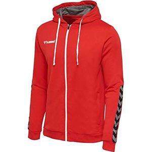 Sweatshirt voor kinderen Hummel Zip hmlauthentic Poly, Rood