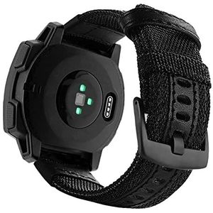 YOOSIDE Militaire stijl nylon horlogeband - 22 mm - Voor Garmin Instinct / Instinct 2 Solar - Duurzaam geweven stof - Voor Garmin Instinct Crossover Solar