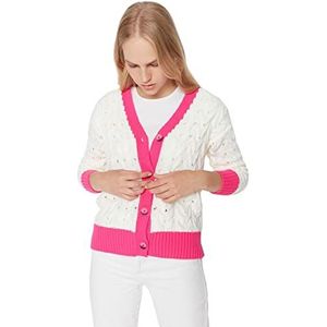 Trendyol Standaard cardigan, roze, L, Roze