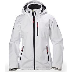 Helly Hansen Crew Hooded Midlayer Fleece Lined Waterproof Raincoat Damesjas