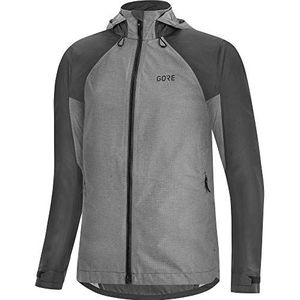 GORE WEAR C5 GORE-TEX Trail jas met capuchon voor dames, terra grijs