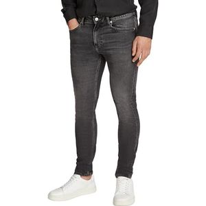 Calvin Klein Slim Taper J30j326360 Slim Jeans voor heren, Denim (zwart denim), Taille 30 / lengte 32