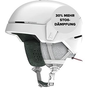 Atomic, Kinder-Skihelm, Count JR, S (51-55 cm), Weiß (White Heather), AN5005952S