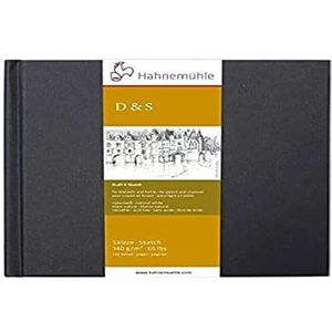 Hahnemuhle 10628226 schetsboek D en S, 19,5 x 19,5 cm, 140 g/m²