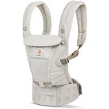 Ergobaby Adapt babydrager voor pasgeborenen, vanaf de geboorte, ergonomische 3-voudige mesh SoftFlex voor buik- en rugdrager, natuurbeige