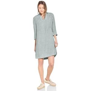 Cecil Robe en chambray pour femme Linen_Stripe, vert salvia doux, XS