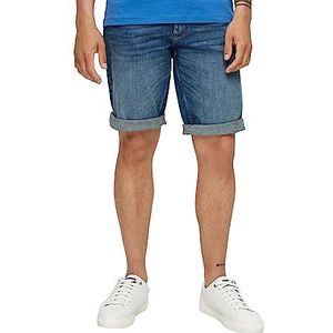 s.Oliver Jeansbermuda bermuda voor heren, Blauw