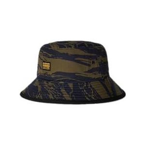 G-STAR RAW Casquette pour homme Originals, Multicolore (olive foncée, 2 l, camouflage tigre, D24320-D386-G393), L