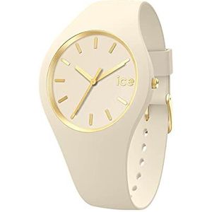 Ice-Watch - ICE glam brushed Almond skin - Montre beige pour femme avec bracelet en silicone - 019528 (Small)