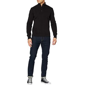 Schott NYC Pullover / sweater voor heren, zwart.