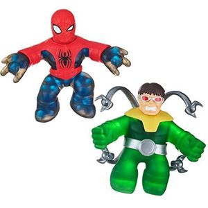 Heroes of Goo JIT Zu Marvel Heroes actiefiguur, 2 stuks, Spiderman VS DR Octopus, meerkleurig, CO41378