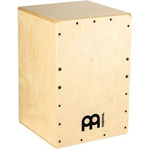 Meinl Snarecraft Cajon Rock/Pop Cajon voor beginners en gevorderde spelers, geschikt voor spelers met een grootte van ca. 140 cm, ideaal voor thuis en buiten, gemaakt in Europa (SC80B)