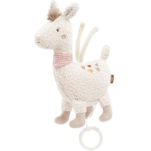 Fehn Muziekdoos Peru Lama 22 Cm Beige