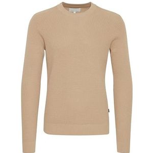 CASUAL FRIDAY - CFKarlo 0092 Structured Crew Neck Knit - Pull - 20504787, Silver Mink (171312), L