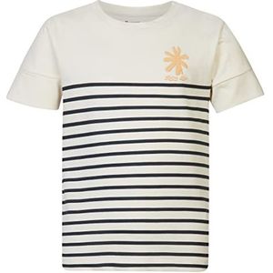 Noppies Girls Tee Pahokee Short Sleeve Stripe T-Shirt Fille, Pristine - N021, 98