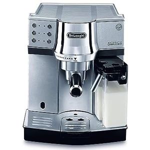 De'Longhi EC 850.M espressomachine / zeefdrager / IFD melkschuimsysteem / 15 bar / metaal, zilver