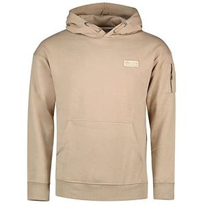 ALPHA INDUSTRIES Organics Os Hoody Kids/Teens Sweatshirt voor kinderen, uniseks, beige (organisch beige), 12 jaar, beige (organic beige)