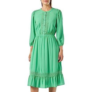 KAFFE Kafreya Dress Femme, Poison Green, 40