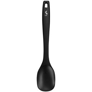 Lurch Smart Tool 240601 kooklepel van siliconen met nylon kern, 28 cm, zwart